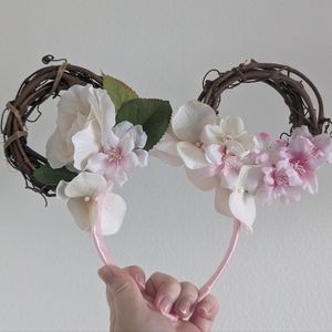Handmade custom sleeping beauty inspired Minnie ears